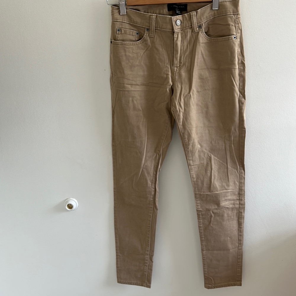 Women’s Banana Republic Skinny Satan Pecan Pants